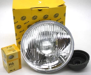 Hella H4 Headlight Beam, 12Volt, W/H4 Bulb, Halogen, 7", 356A,356B,356C,914,912 - Picture 1 of 9