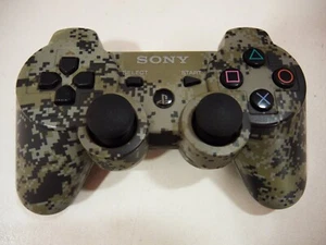 Manette official controller pad Sony Playstation 3 Dualshock 3 PS3 camouflage - Imagen 1 de 7