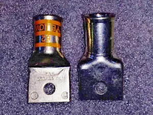 Thomas & Betts 58163 Ein-Loch Lug Kompressionsstecker: 4/0 Kabelgröße - 2 Stück - Bild 1 von 1