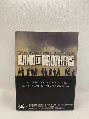 Band of Brothers DVD Box Set 6 Discs Set R4 Tom Hanks Steven Spielberg HBO C3 - Image 1 of 4