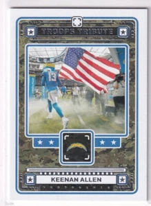 2024 Panini Photogenic NFL No. 9 Keenan Allen Troops Tribute - Bild 1 von 2