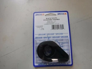 173573 Sea-Dog BLACK Standard Nylon Thimble - Rope Size 3/8" Inch 13200-2515 - Picture 1 of 2