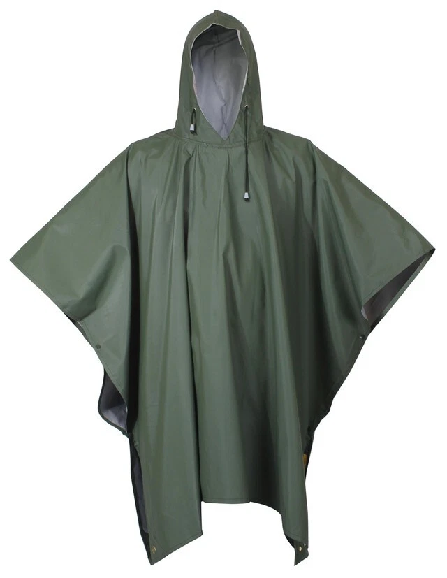 Rothco Rubberized Rainwear Poncho - Image 1 of 1