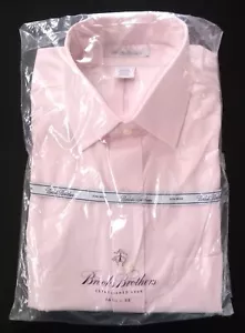 Mens Brooks Brothers Button Up Classic Dress Shirt 16 1/2 Soft Pink Non-Iron $65 - Picture 1 of 10