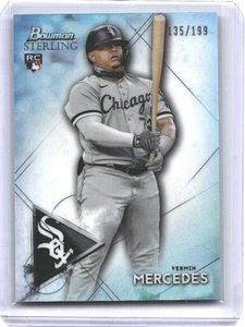 Yermin Mercedes 2021 Bowman Sterling #BSR-59 Rookie RC /199 Refractor White Sox - Picture 1 of 2
