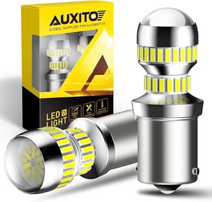 1156 LED Bulb White 400% Super Bright 7506 BA15S P21W LED Light Replacement with - Picture 1 of 12