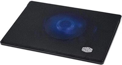 BASE RAFFREDDAMENTO COOLER MASTER GAMING VENTOLA 15,6 17,3 15 NOTEBOOK BLU USB - Immagine 1 di 4