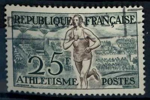 Frankreich 1953 SG#1186, 25f Sportlaufen gebraucht #E81900 - Bild 1 von 1