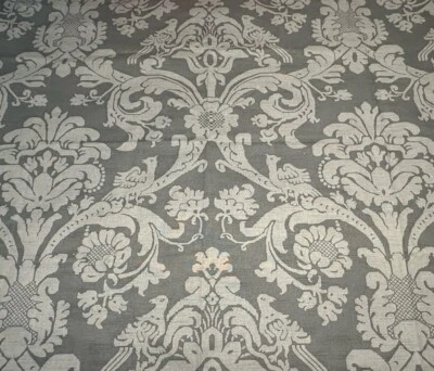 Duralee Clayton Bird Phoenix Rebirth Sunflower Floral 40" X 56" Ocean Green - Image 1 of 4