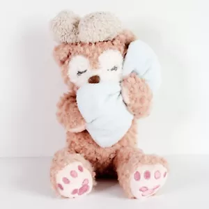 Tokio Disney Sea Shellie May Bear Oculto Mickey Ojos Dormidos Almohada Bronceado Peluche 11" - Imagen 1 de 10