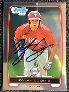 2012 Bowman CHROME Draft Prospects 1st Card AUTO DYLAN COZENS #BDPP42 MINT - Picture 1 of 4
