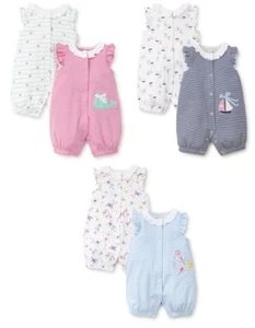 New Little Me Baby Girl's 2PC Rompers Set Pick Size & Color MSRP $24.00 - Picture 1 of 1