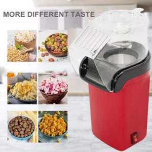 1200W Hot Air Popcorn Maker Machine Electric No oil needed Healthy Delicious New - Picture 1 of 14