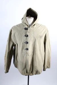 Abrigo Chaqueta De Colección Segunda Guerra Mundial USN Mal Clima Lluvia Calzoncillo Para Hombres Talla Mediana - Imagen 1 de 8