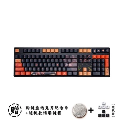 Official Ghost Blade WOLP Aeolian YULIA RGB Mechanical Keyboard 108keys Tri-mode - Image 1 of 4
