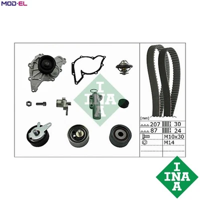 WATER PUMP & TIMING BELT KIT 530 0539 30 FOR SKODA VW AUDI A4/S4/Convertible A6 - Image 1 of 4
