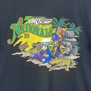 Gildan Graphic Print 53rd Annual Dirtcar Nationals T- Shirt 2024 Size L; Racing - Picture 1 of 9