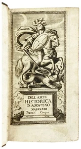 Agostino Mascardi / Dell'Arte Historica / Venice: Nicolo Pezzana, 1674 - Imagen 1 de 3
