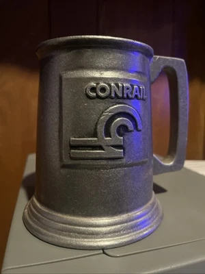 Taza de cerveza de aluminio fundido CONRAIL letra A Foto 1 de 4