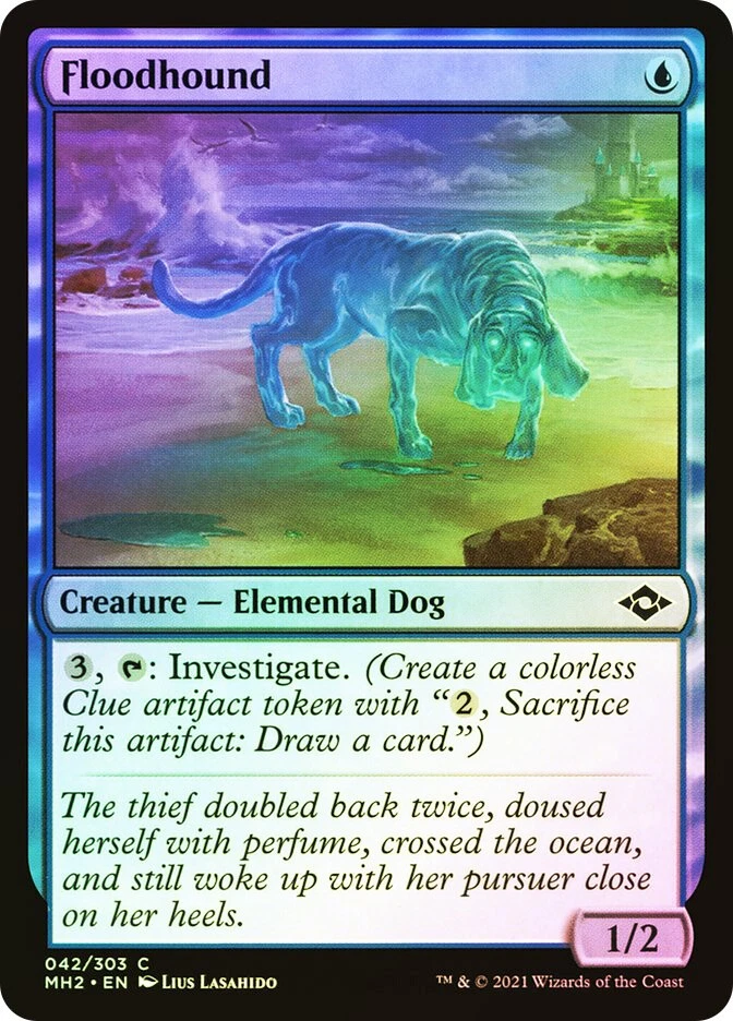 MTG FOIL Floodhound  - Modern Horizons 2 #042 - Image 1 of 1
