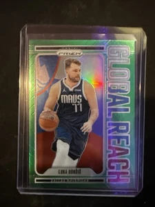 2024-25 Panini Prizm #8 Luka Doncic Global Reach Prizms Green - Bild 1 von 2