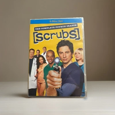 Scrubs - The Complete Fourth Season (DVD, 2006, 3-Disc Set) Sealed  Foto 1 de 4