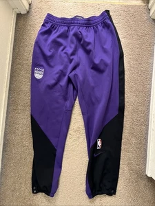Nike NBA Sacramento Kings Issued Tear Away Warm Up Pants Large - Picture 1 of 4