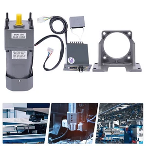 10K Motor m/ Einstellbarer Geschwindigkeit Stufenlos Frequenzumrichtermotor 250W - Bild 1 von 23