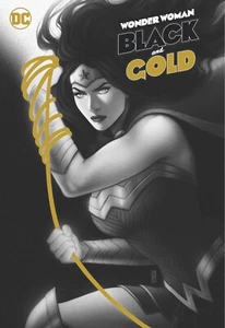 DC COMICS WONDER WOMAN LIBRO DE BOLSILLO COMERCIO NEGRO Y DORADO TPB - Imagen 1 de 1