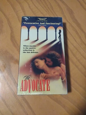 The Advocate VHS Miramax 1995 Colin Firth Nicol Williamson Erotic Thriller HTF - Image 1 of 3