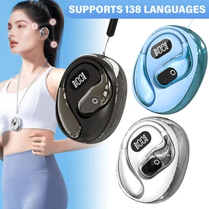 Translator Earbuds 138+ Languages Real Time Translation Bluetooth AI Earphones - Bild 1 von 11
