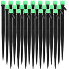  50Pcs Drip Emitters Sprinkler System Parts Heads Spike Watering Nozzles Garden