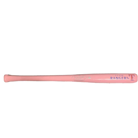 Texas Rangers Pink Mini Louisville Slugger Souvenir Baseball Bat 18 inch Cover