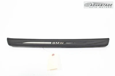 BMW 535I F10 2011-2016 umbral de puerta del lado del conductor delantero izquierdo placa de desgaste moldura OEM Foto 1 de 4