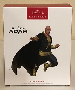 NIB Hallmark Ornament 2022 Black Adam DC Comics NEW !! - Picture 1 of 1
