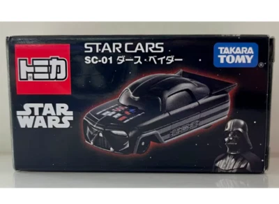 Takara Tomy Tomica Star Wars Star Cars SC-01 Darth Vader - Image 1 of 4