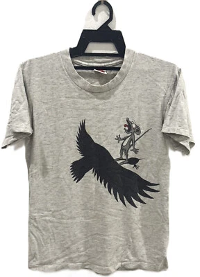 VINTAGE 1991 POWELL PERALTA TONY HAWK SHOTGUN MOUSE SKATEBOARDS T-SHIRT - Image 1 of 4