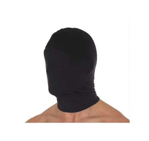 Stoff Maske Kopfmaske schwarz elastisch Stretch unisex - Bild 1 von 1