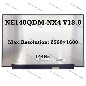 NE140QDM-NX4 V18.0 14.0" 2560×1600 Neu LCD Bildschirm LED Laptop Anzeige - Afbeelding 1 van 2