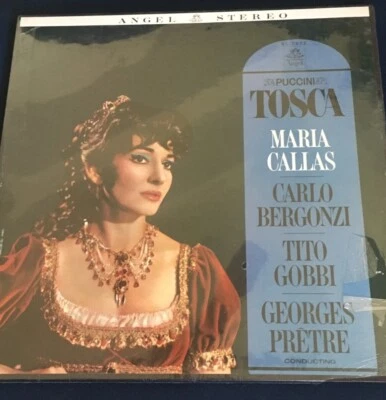 Callas/Gobbi/Bergonzi/Pretre PUCCINI Tosca - Angel BL-3655 SEALED - Image 1 of 2