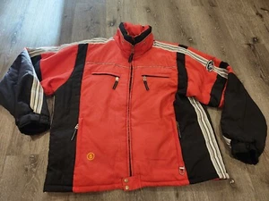 Bogner by Goan Thylmann Winter Ski Jacket Coat Red/Black Size 2XL Zipper - Picture 1 of 20