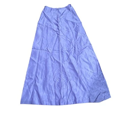 Vintage 80s Zum Zum iridescent maxi skirt formal size XS purple - Image 1 of 4
