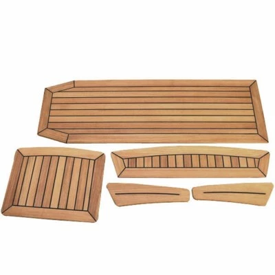 EuroDesign Boat Flooring Kit E25X01-05 | Sea Ray 250 SLX Teak - Image 1 of 4