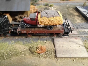 HO Roco Güterbahnwagen individuell detailliert handbemalt verwittert #3164 - Bild 1 von 3