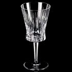 1 Weinglas Kristall Glas Bleikristall Linien Strahlen Schliff Vintage 15 cm 