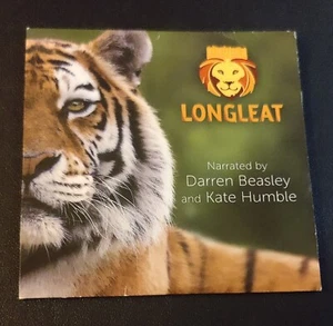 Longleat Safari Park Audio CD by Darren Beasley & Kate Humble - Picture 1 of 2