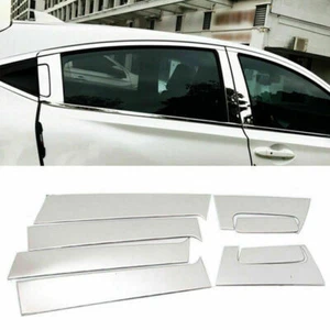 Stainless Window Pillar Posts Panel Cover 8P For Honda Vezel HR-V HRV 2015-2022 - Imagen 1 de 6