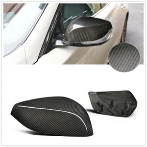 Für Infiniti Q50 Q50S Q60 2014-2018 Kohlefaser Spiegelgehäuse Ersatz 2pcs - Picture 1 of 5