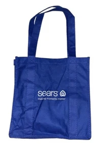 Sears Reusable Shopping Bag Tote Blue - Picture 1 of 5