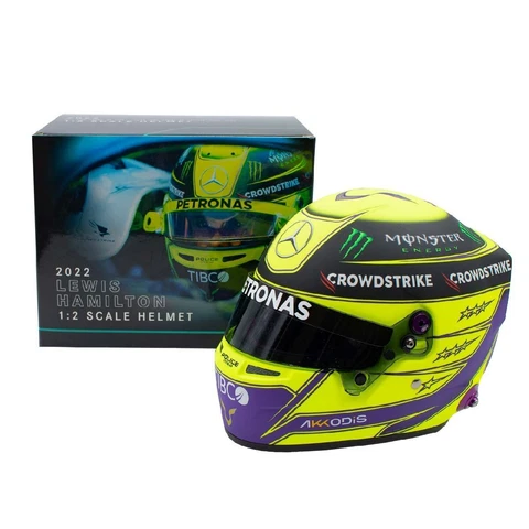 BELL 1/2 scale Helmet F1 Lewis Hamilton Mercedes AMG #44 2022 season Cover